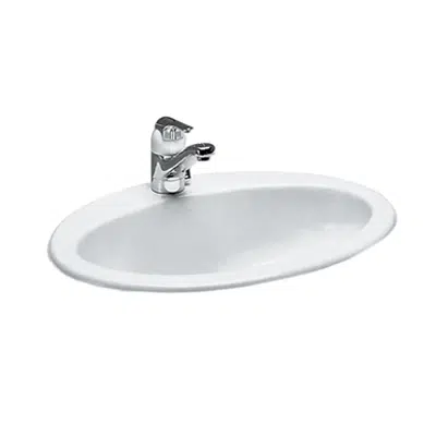 INDOVA Drop-in washbasin 570 x 450 mm