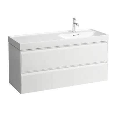 Image for MEDA Vanity unit 1200, 2 drawers, matches washbasin H817119