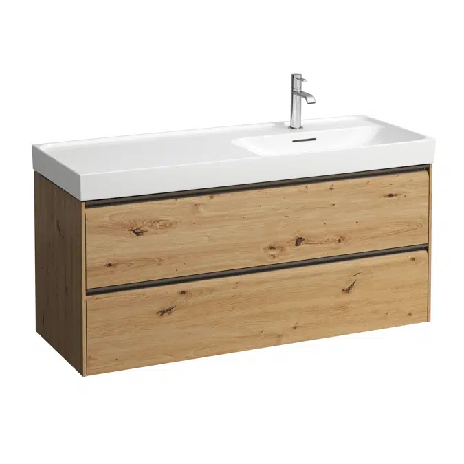 MEDA Vanity unit 1200, 2 drawers, matches washbasin H817119