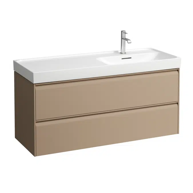 MEDA Vanity unit 1200, 2 drawers, matches washbasin H817119