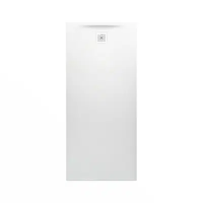 Imagem para LAUFEN PRO Shower tray, made of Marbond composite material, super flat, rectangular, outlet at short side}