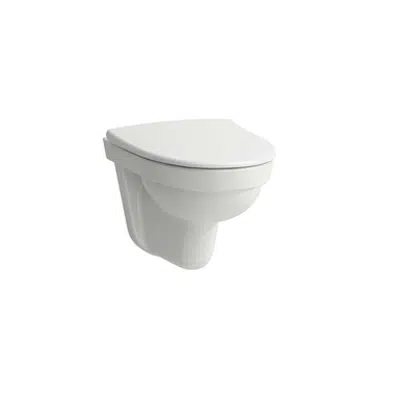 KOMPAS Wall-hung WC, rimless, washdown 