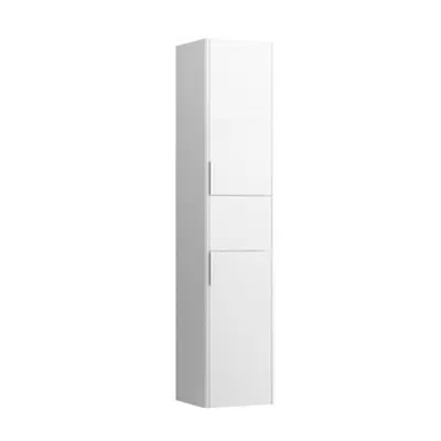 Obrázek pro BASE Tall cabinet - left with two doors and one drawer