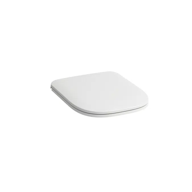 MEDA WC seat and cover, removable, with lowering system, SLIM, Chrom hinges