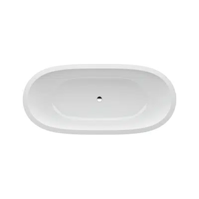 ILBAGNOALESSI ONE Bathtub, fitted version, without panel, 1780 x 820 mm