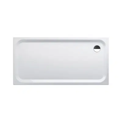 Image for PLATINA Steel shower tray, flat, 1800 x 900 mm