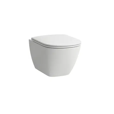 Image for LUA Wall-hung WC Silent Flush/'rimless', washdown, without flushing rim