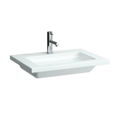 LIVING Countertop washbasin, undersurface ground 650 mm