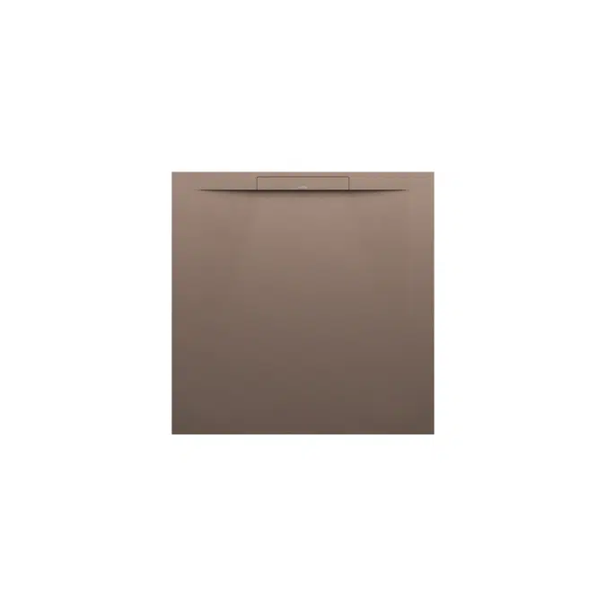 PRO S Shower tray with linear outlet on the short side