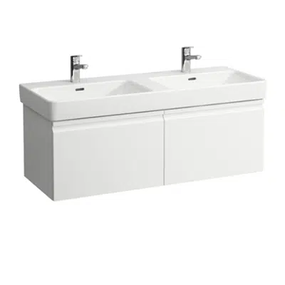 LAUFEN PRO S Vanity unit, 2 drawers, incl. drawer organiser, matches washbasin 814966