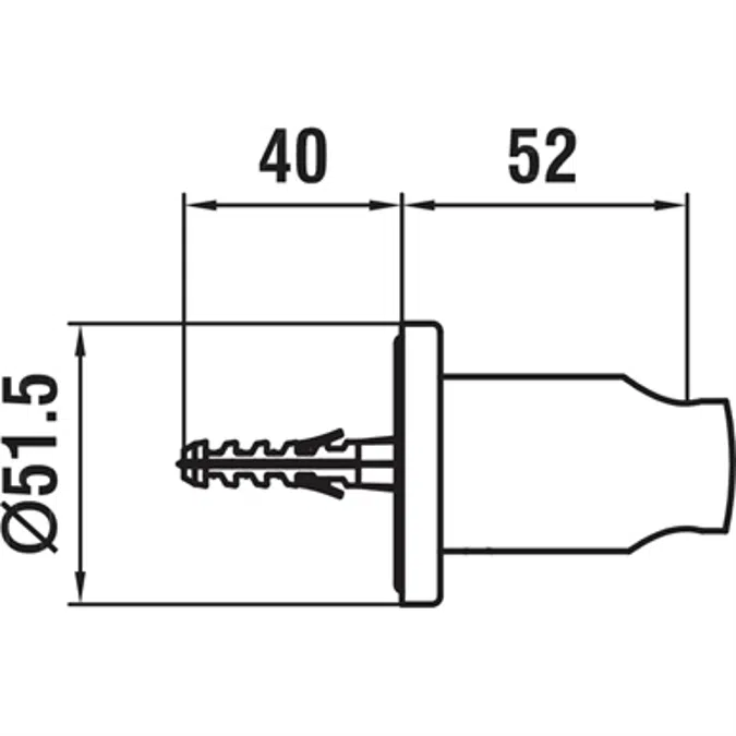 Accessories, Wall connection elbow