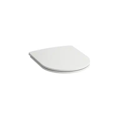 Obrázek pro LAUFEN PRO WC seat and cover, 'slim', removable, with lowering system, stainless steel hinges, hollow space fixation