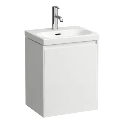 Image for LANI Vanity unit, 1 door, left hinged, matching vanity washbasin H815081