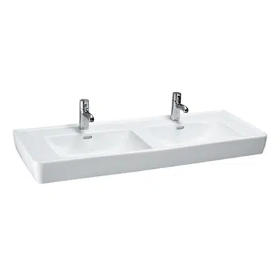 画像 LAUFEN PRO Countertop double washbasin 1300 mm