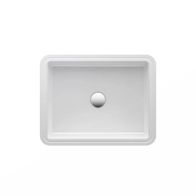 SAVOY Under-mounted washbasin, rectangular