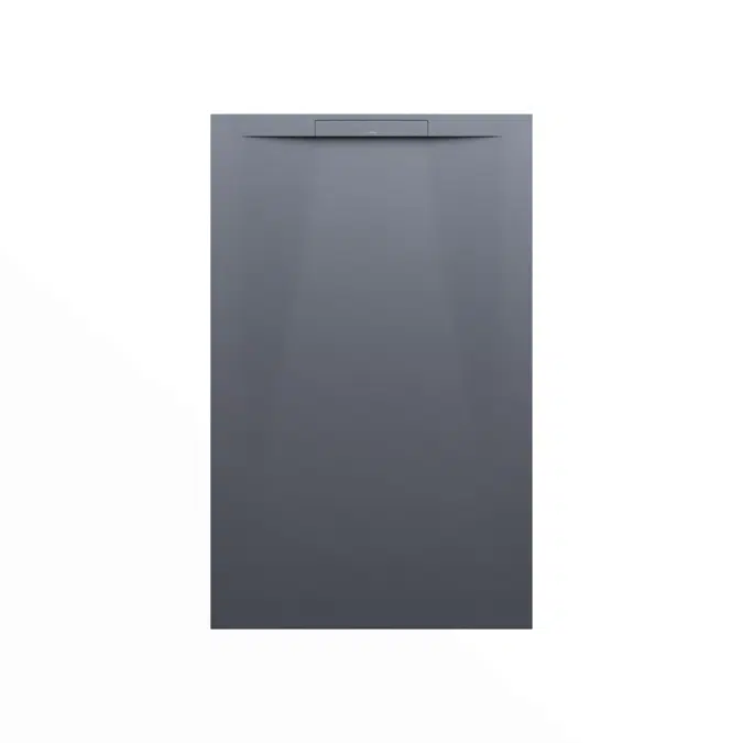 PRO S Shower tray with linear outlet on the short side
