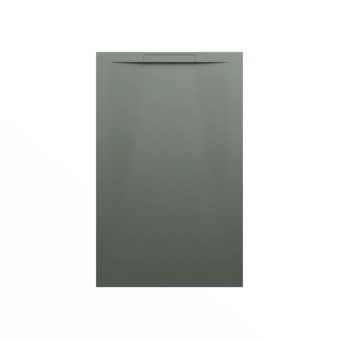 PRO S Shower tray with linear outlet on the short side