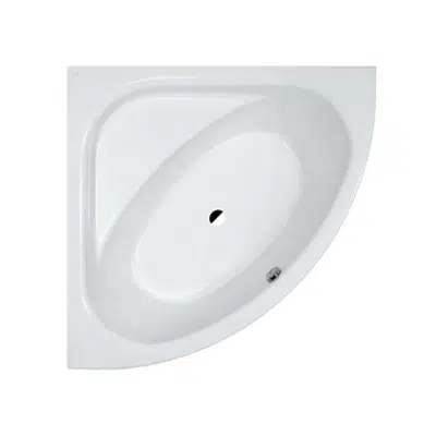 Image for SOLUTIONS Bathtub, corner model, drop-in version 1500 x 1500 mm