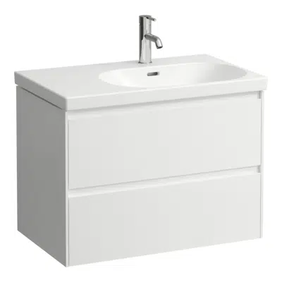 Image for LANI Vanity unit, 2 drawers, matches vanity washbasin H817085