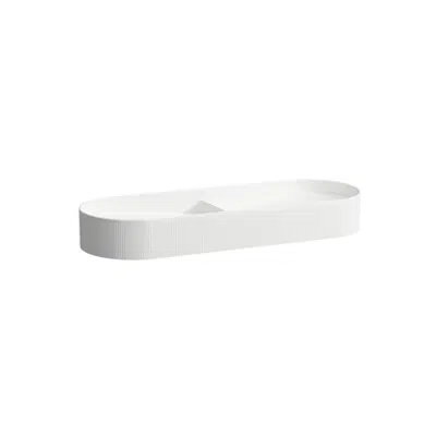 SONAR Double washbasin bowl with texture 1000 mm