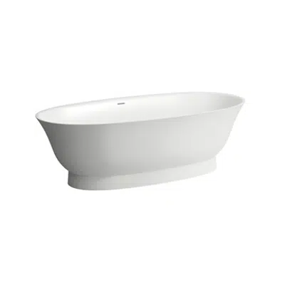 THE NEW CLASSIC Freestanding bathtub, made of solid surface material Sentec