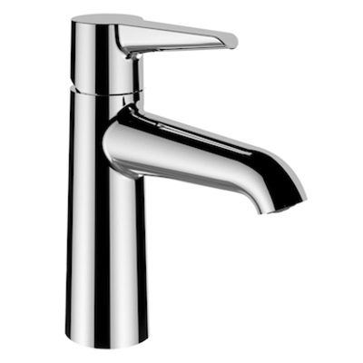 obraz dla VAL Single lever basin mixer, 110, without pop-up waste, projection 110 mm, Eco+, fixed spout, without pop-up waste