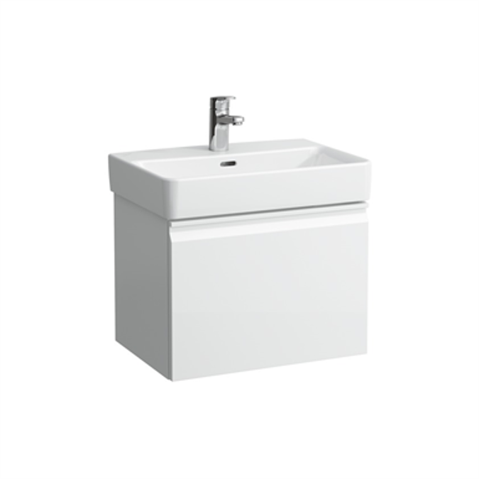 BIM objects - Free download! LAUFEN PRO S Vanity unit, 550 mm, for ...