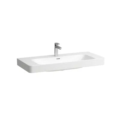 Obrázek pro PRO X Washbasin 105cm, with side shelves