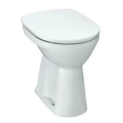 LAUFEN PRO Raised floorstanding WC, washout, horizontal outlet