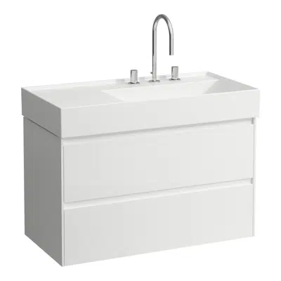 H403962 LANI Vanity unit, 2 drawers, matches washbasin H810339图像