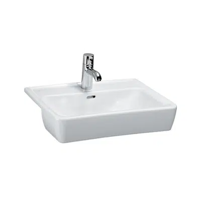 LAUFEN PRO Semi-recessed washbasin 560 mm