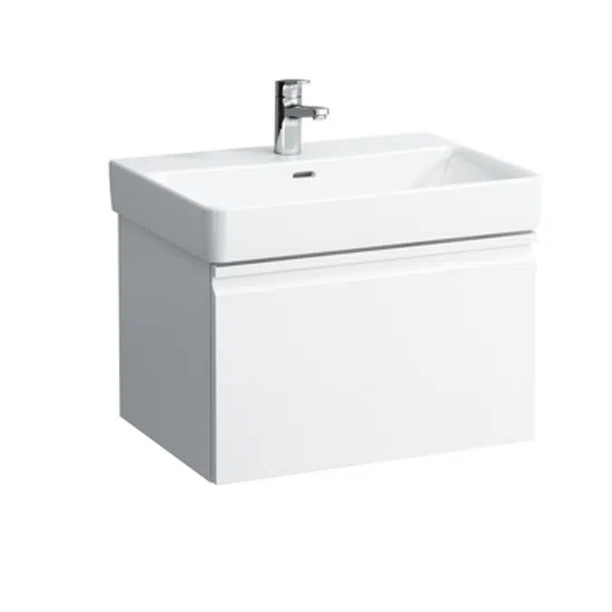 BIM objects - Free download! LAUFEN PRO S Vanity unit 650 mm with ...