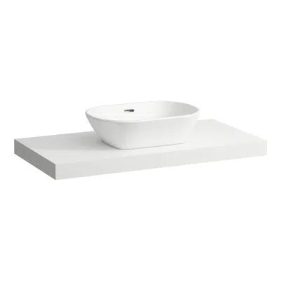 bilde for LANI Countertop 1000, with centre cut-out, 65 mm thick, incl. 2 installation brackets