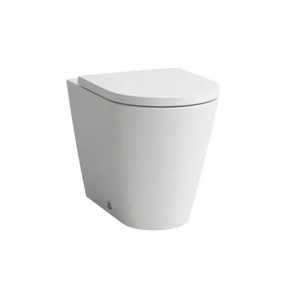kuva kohteelle KARTELL• LAUFEN Floorstanding WC, Silent flush/rimless, washdown, outlet horizontal or vertical