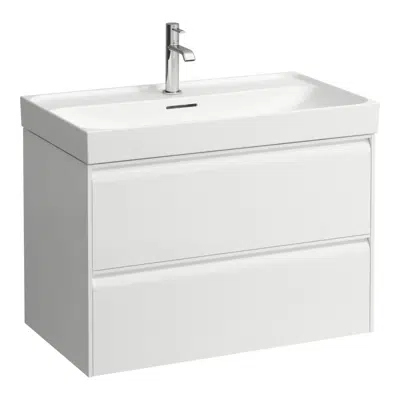 afbeelding voor MEDA Vanity unit 800, 2 drawers, matches washbasin H810117