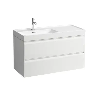billede til MEDA Vanity unit 1000, 2 drawers, matches washbasin H817118