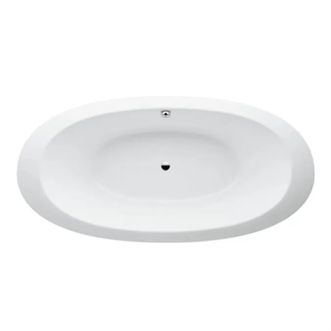 ILBAGNOALESSI ONE Bathtub, fitted version 2030 x 1020 mm