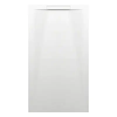 Image for LAUFEN PRO S Shower tray, made of Marbond composite material, rectangular, linear outlet at short side