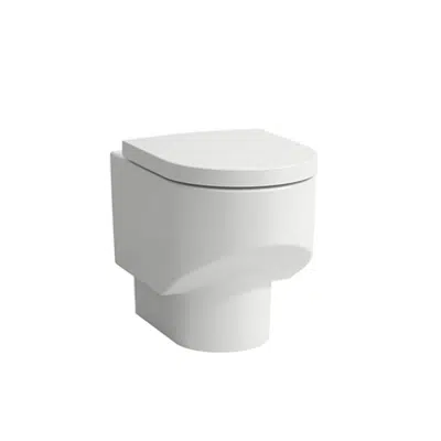 SONAR Floorstanding WC 'rimless', washdown, without flushing rim, outlet horizontal/vertical