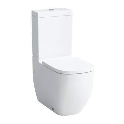Image for PALOMBA COLLECTION Floorstanding WC close-coupled, washdown, 'rimless', outlet horizontal or vertical