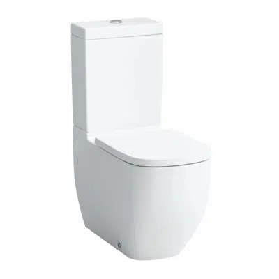 PALOMBA COLLECTION Floorstanding WC close-coupled, washdown, 'rimless', outlet horizontal or vertical