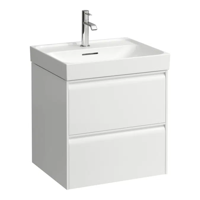 MEDA Vanity unit 550, 2 drawers, matches washbasin H810112