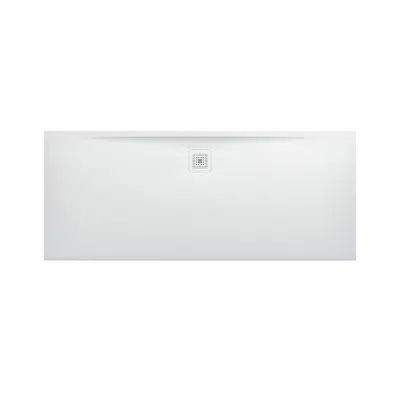 bilde for LAUFEN PRO Shower tray, 1800 x 750 x 32 mm, made of Marbond composite material, super flat, rectangular, outlet at long side