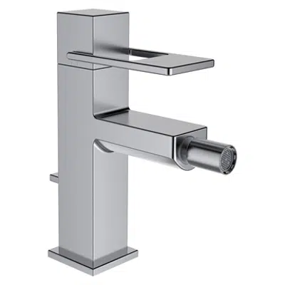 Image for Quadriga, Bidet faucet, Projection 113 mm, w. pop-up waste, stainless steel