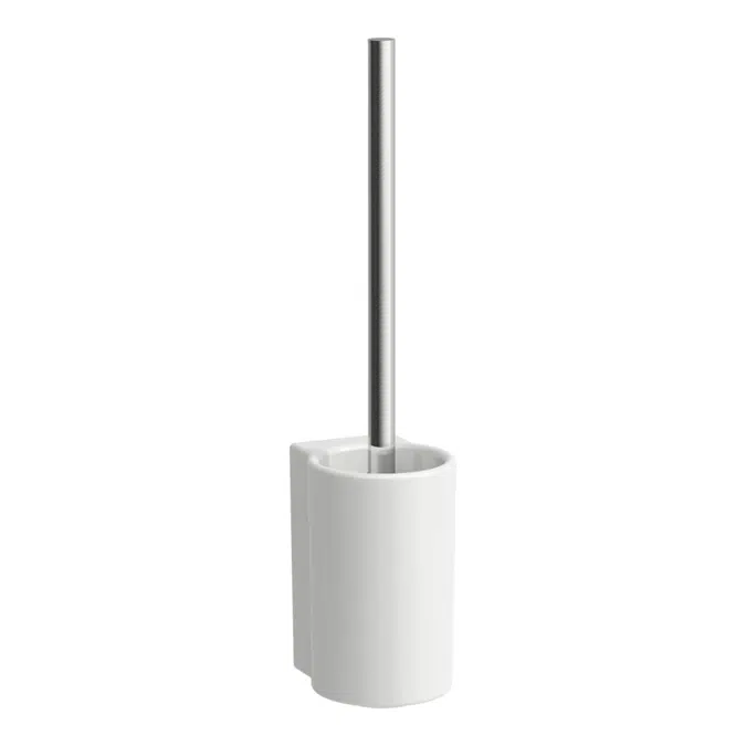 VAL Ceramic WC toilet brush holder, incl. toilet brush