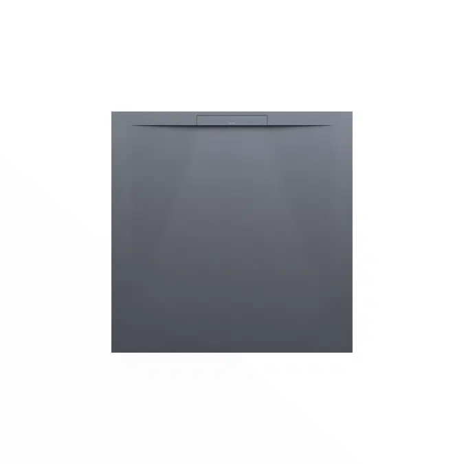 PRO S Shower tray with linear outlet on the short side