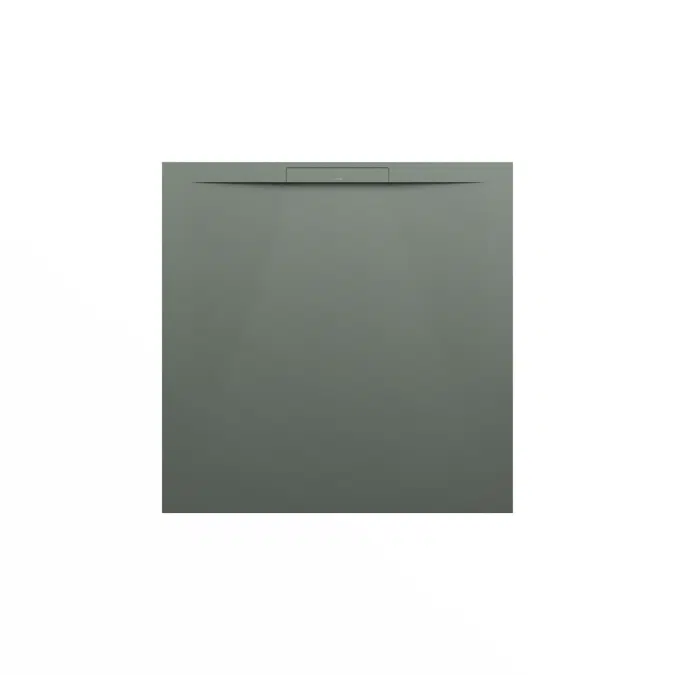PRO S Shower tray with linear outlet on the short side