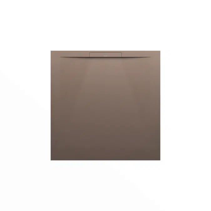PRO S Shower tray with linear outlet on the short side