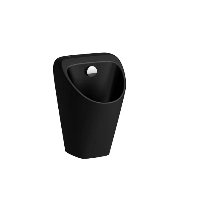 VILA 2.0M46:M91 Siphonic urinal 'rimless', internal water inlet, without mounting holes for cover, with electronic control system, battery operated (6V), with integrated bluetooth