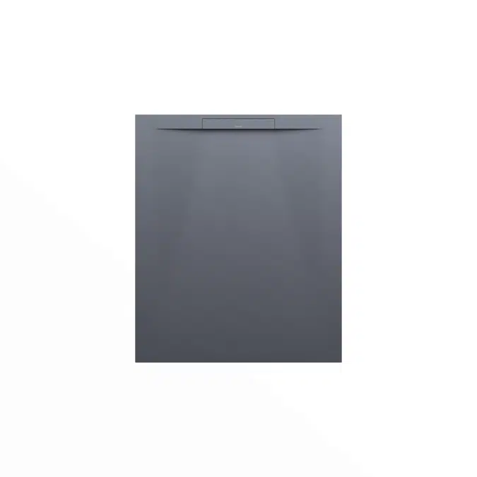 PRO S Shower tray with linear outlet on the short side